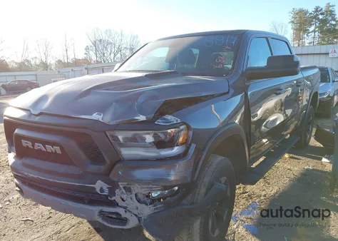 2019 Ram 1500 Rebel from USA, damaged, VIN 1C6SRFLT0KN688814